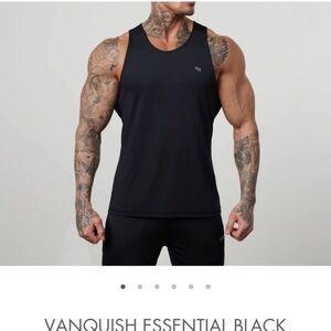 new!!! Vanquish core black regular for tank top xxl